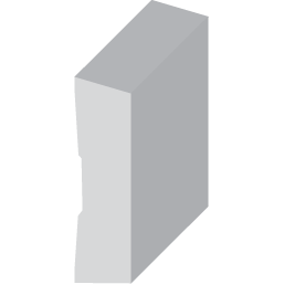 D BEVEL AS3 66mm X 18mm
